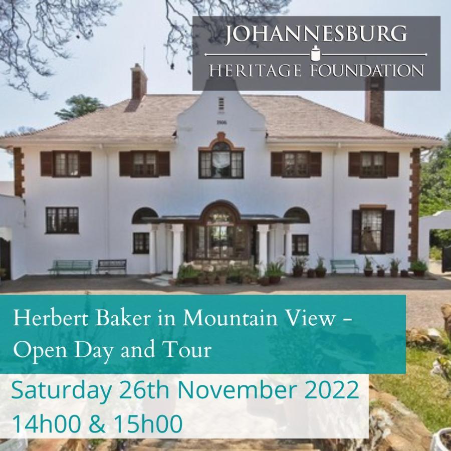Herbert Baker in Mountain View 26 November 2022 The Heritage Portal